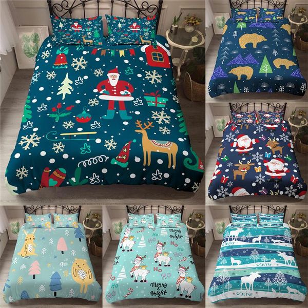 zeimon 3d duvet cover pillowcase santa claus deer decoration bedding set happy christmas size twin full king double
zeimon 3d duvet cover pillowcase santa claus deer decoration bedding set happy christmas size twin full king double
