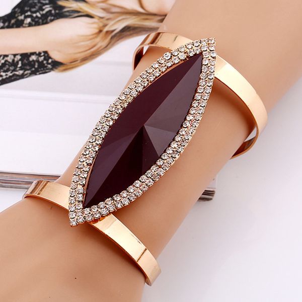 diezi fashion metal rhinestone bangles women trendy resin crystal bracelet smooth wide opening adjustable bangle 2020 new, Black
diezi fashion metal rhinestone bangles women trendy resin crystal bracelet smooth wide opening adjustable bangle 2020 new, Black