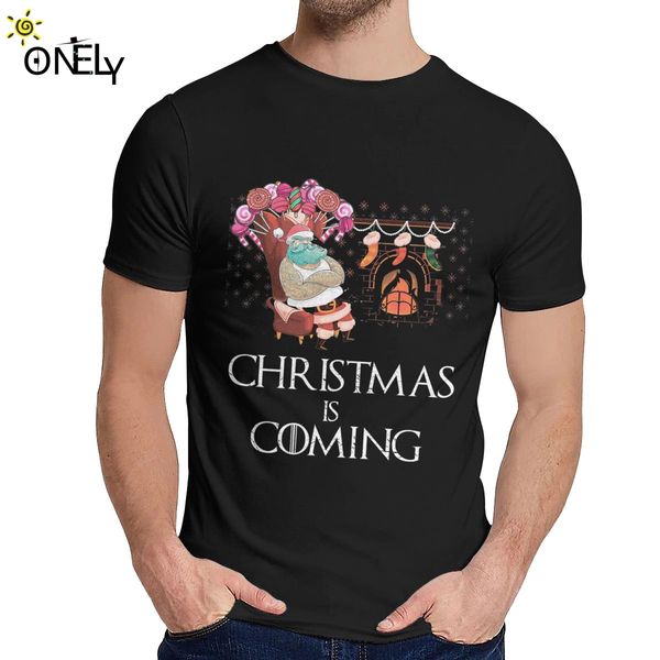 natural cotton christmas is coming santa candy t-shirt man hip hop leisure classic o-neck camiseta
natural cotton christmas is coming santa candy t-shirt man hip hop leisure classic o-neck camiseta