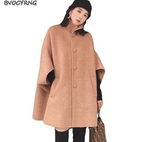 2020 autumn winter new england loose bat wool parka women fashion long cloak coat female high end windbreaker large size jacket, Black
2020 autumn winter new england loose bat wool parka women fashion long cloak coat female high end windbreaker large size jacket, Black