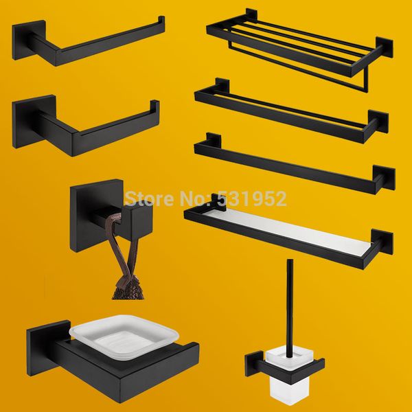 black matte bathroom accessories tissue paper holder towel rail rack toilet brush holder toothbrush toilet brush
black matte bathroom accessories tissue paper holder towel rail rack toilet brush holder toothbrush toilet brush