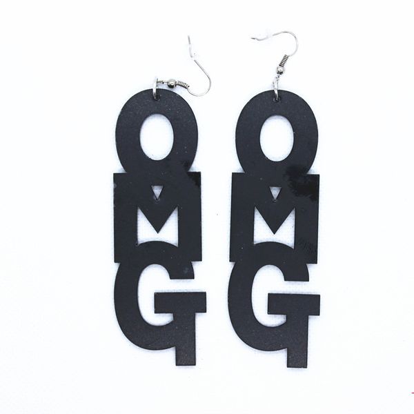 dangle & chandelier retro exaggerated fashion letter omg acrylic earrings women's creativity funny prom party personality accessories j, Silver
dangle & chandelier retro exaggerated fashion letter omg acrylic earrings women's creativity funny prom party personality accessories j, Silver