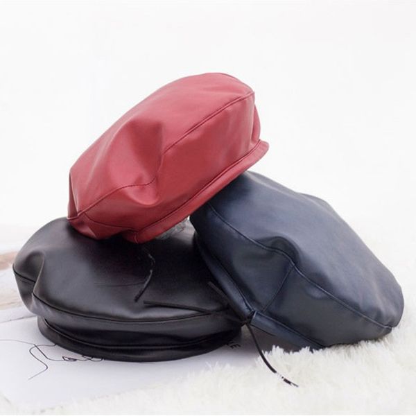 women vintage berets lady berets hat painter style hat solid color caps female bonnet warm cap, Blue;gray
women vintage berets lady berets hat painter style hat solid color caps female bonnet warm cap, Blue;gray