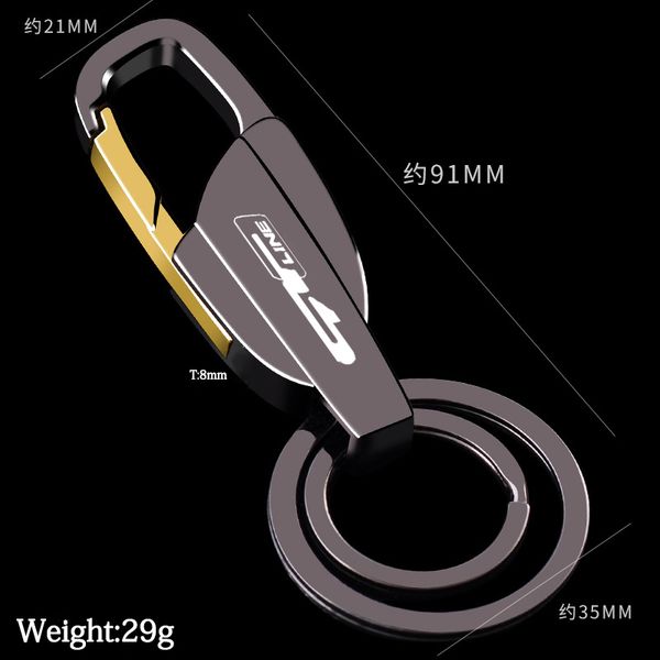for kia rio ceed gt gtline 2010-2020 new metal keychain metal alloy buckle waist car key chain key chain accessories, Silver
for kia rio ceed gt gtline 2010-2020 new metal keychain metal alloy buckle waist car key chain key chain accessories, Silver