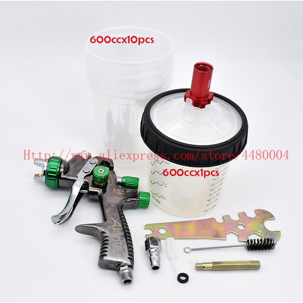 lvlp auarita spray gun manual spray gun 1.3mm 600 paint mixing cup gravity with no-clean cup
lvlp auarita spray gun manual spray gun 1.3mm 600 paint mixing cup gravity with no-clean cup