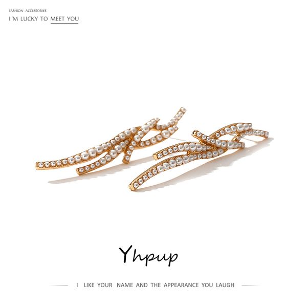 yhpup temperament imitation pearls stud earrings zinc alloy gold charm metal brincos for women office party accessories gift new, Golden;silver
yhpup temperament imitation pearls stud earrings zinc alloy gold charm metal brincos for women office party accessories gift new, Golden;silver