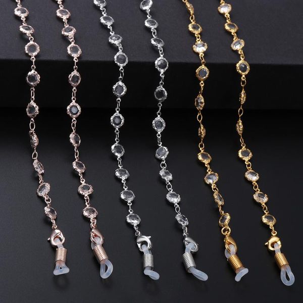 sunglasses frames crystal glasses neck strap chain beaded chains lanyard women eyeglasses cord gold color metal rope, Silver
sunglasses frames crystal glasses neck strap chain beaded chains lanyard women eyeglasses cord gold color metal rope, Silver