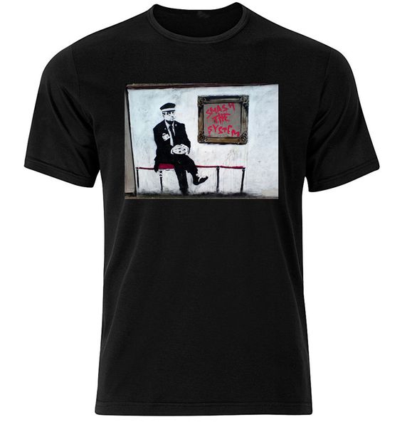 smash the system banksy - graphic cotton t shirt short & long sleeve tee shirt
smash the system banksy - graphic cotton t shirt short & long sleeve tee shirt
