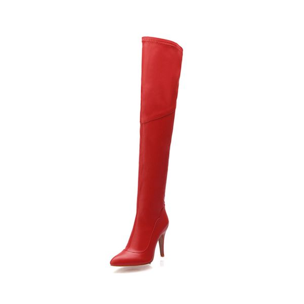 boots over the knee women stiletto high heel thigh pointed toe botas mujer winter shoes xkd2126, Black
boots over the knee women stiletto high heel thigh pointed toe botas mujer winter shoes xkd2126, Black