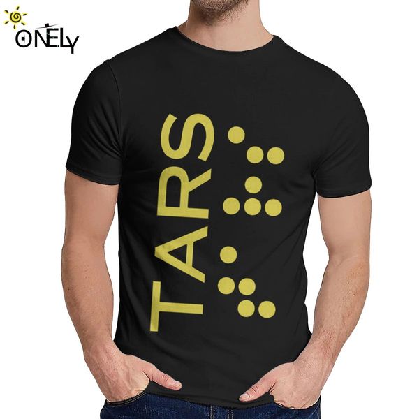 crewneck interstellar movie t shirt tars logo interstellar t-shirt hip hop male soft tee plus size