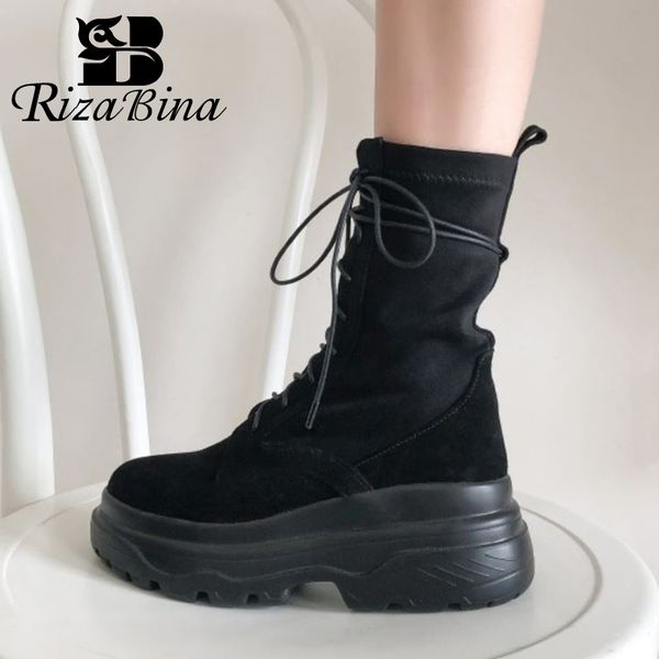 rizabina women boots fashion platform cross strap thick bottom winter shoes woman warm short boot casual footwear size 34-40, Black
rizabina women boots fashion platform cross strap thick bottom winter shoes woman warm short boot casual footwear size 34-40, Black