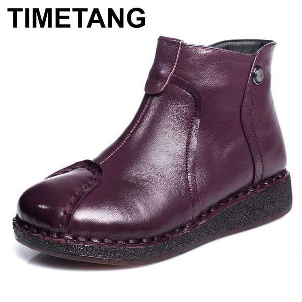 timetang 2020 autumn genuine leather woman winter boots shoes women handmade plush slip on ankle boots for women flat heel zip, Black
timetang 2020 autumn genuine leather woman winter boots shoes women handmade plush slip on ankle boots for women flat heel zip, Black