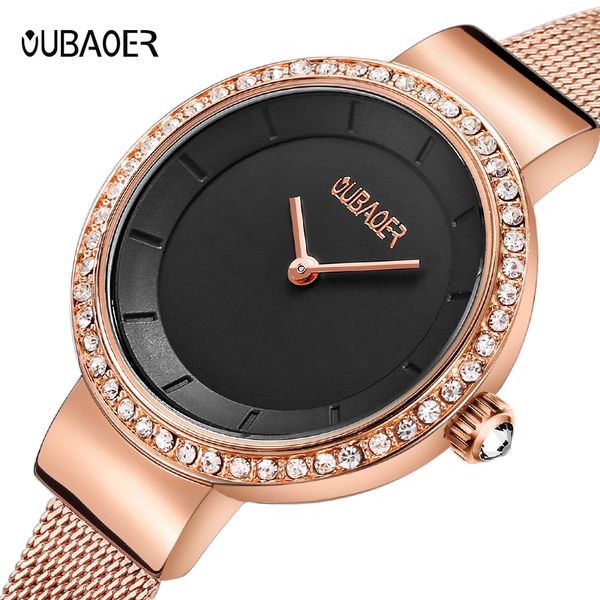 oubaoer new fashion quartz women watch creative design steel mesh women wristwatch clock girl relogio feminino, Slivery;brown
oubaoer new fashion quartz women watch creative design steel mesh women wristwatch clock girl relogio feminino, Slivery;brown