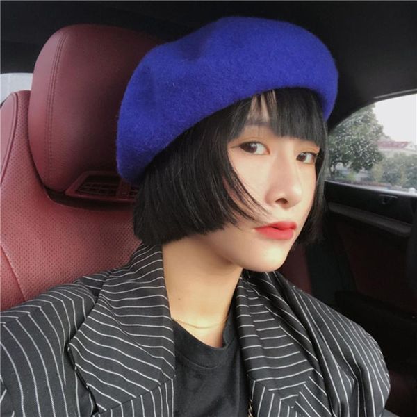 women fashion painter style birthday hat artist beanie elastic beret soft autumn winter, Blue;gray
women fashion painter style birthday hat artist beanie elastic beret soft autumn winter, Blue;gray