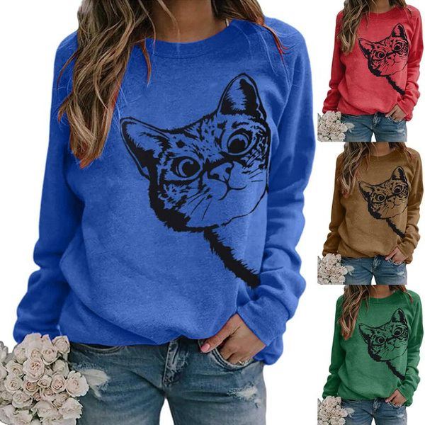 women's hoodies & sweatshirts womens pullover print long sleeve sweatshirt casual blouse blue,red,khaki,green for women, Black
women's hoodies & sweatshirts womens pullover print long sleeve sweatshirt casual blouse blue,red,khaki,green for women, Black