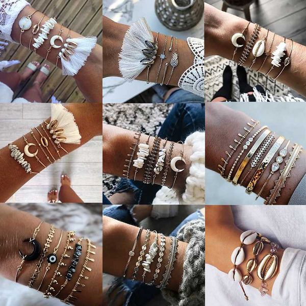 charm bracelets kisswife 2021 boho bangle shell moon tassel bracelet women retro geometric statement party wedding jewelry accessories, Golden;silver
charm bracelets kisswife 2021 boho bangle shell moon tassel bracelet women retro geometric statement party wedding jewelry accessories, Golden;silver