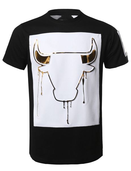 fashionoutfit men's музыка концерт hip-hop hipster 3d золотая фольга печать tee shirt customize футболочка
fashionoutfit men's музыка концерт hip-hop hipster 3d золотая фольга печать tee shirt customize футболочка