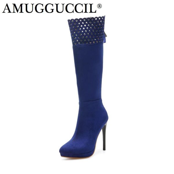 plus big size 32-45 black blue red zip high heel platform knee high autumn winter female lady women boots x1671
plus big size 32-45 black blue red zip high heel platform knee high autumn winter female lady women boots x1671
