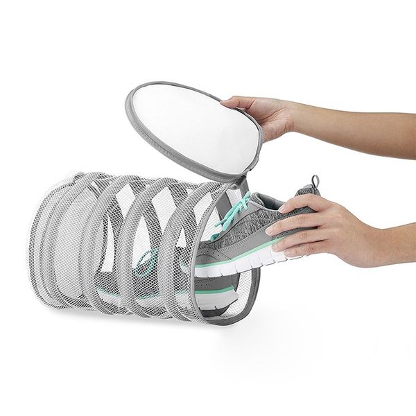 laundry bags zipper closure machine shoe wash bag washing net polyester drying protective with hanging loops durable storage home
laundry bags zipper closure machine shoe wash bag washing net polyester drying protective with hanging loops durable storage home