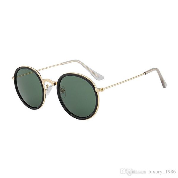 High quality Round Sunglasses for Men women Alloy frame Mirrored uv400 lens double Bridge Retro Eyewear with free cases and box 3448
High quality Round Sunglasses for Men women Alloy frame Mirrored uv400 lens double Bridge Retro Eyewear with free cases and box 3448