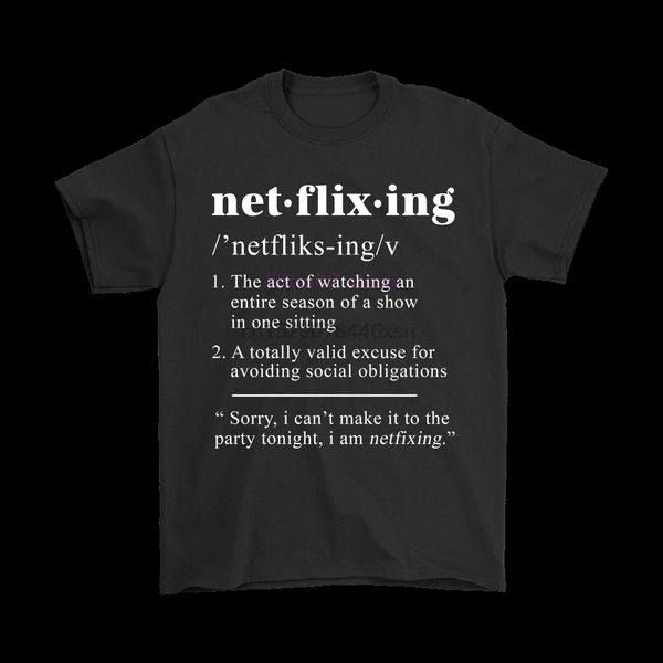 netflix netflixing definition shirts