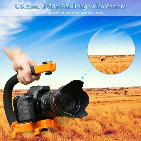 stabilizers c grip u shaped video handheld stabilizer camera handle with shoe mount design of sponge comfortable
stabilizers c grip u shaped video handheld stabilizer camera handle with shoe mount design of sponge comfortable