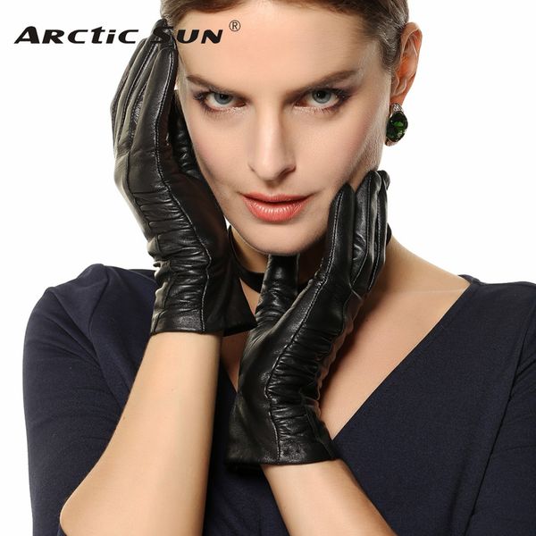 five fingers gloves women genuine leather wrist winter goatskin glove for female 3 colors sheepskin drivng keep warm l124nq, Blue;gray
five fingers gloves women genuine leather wrist winter goatskin glove for female 3 colors sheepskin drivng keep warm l124nq, Blue;gray