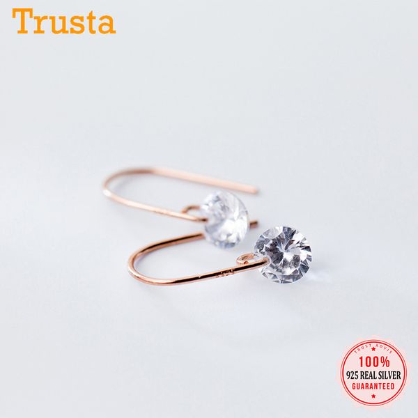 trustdavis luxury 925 sterling silver fashionable simple zircon dangle drop earrings for women girl lady xmas jewelry gift ds195
trustdavis luxury 925 sterling silver fashionable simple zircon dangle drop earrings for women girl lady xmas jewelry gift ds195