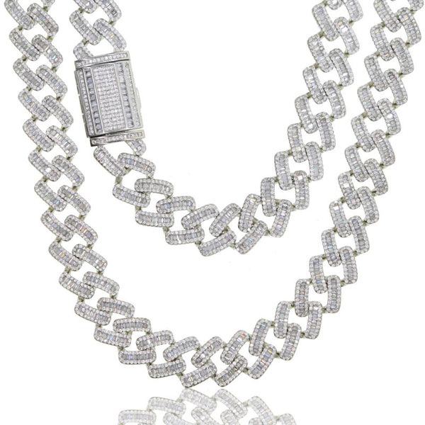 iced out silver color 15mm cz miami box clasp cuban link chain necklace baguette 5a zircon choker hip hop fashion women jewelry, Golden;silver
iced out silver color 15mm cz miami box clasp cuban link chain necklace baguette 5a zircon choker hip hop fashion women jewelry, Golden;silver