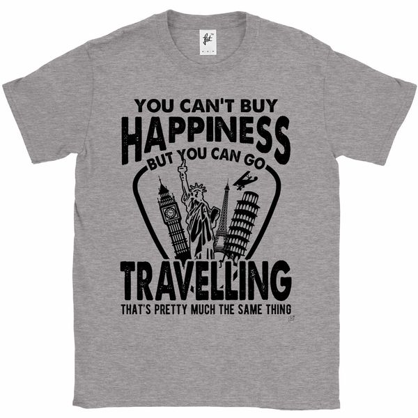 2020 fashion you can't buy happiness but you can go travelling mens t-shirt tee shirt
2020 fashion you can't buy happiness but you can go travelling mens t-shirt tee shirt