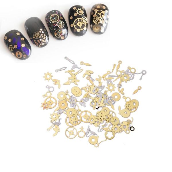 1 box 3d ultra thin wheel gear decoration teampunk nail decorations steam punk metal nail art manicure studs accessories, Silver;gold
1 box 3d ultra thin wheel gear decoration teampunk nail decorations steam punk metal nail art manicure studs accessories, Silver;gold