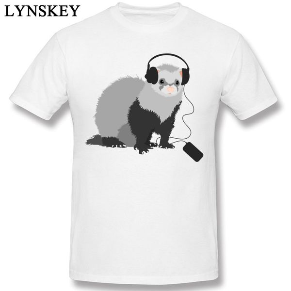 o-neck men & tees cotton t shirts short sleeve summer/autumn clothes funny music loving ferret cartoon animal print
o-neck men & tees cotton t shirts short sleeve summer/autumn clothes funny music loving ferret cartoon animal print
