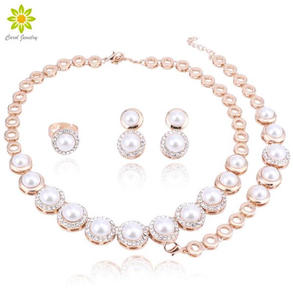 simple imitation pearl elegant bridal jewelry crystal necklace earrings for girl party gift rhinestone engagement jewelry sets, Silver
simple imitation pearl elegant bridal jewelry crystal necklace earrings for girl party gift rhinestone engagement jewelry sets, Silver
