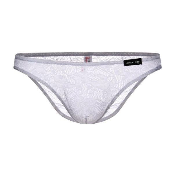 underpants men's lace underwear briefs transparent temptation male creative trend summer man, Black;white
underpants men's lace underwear briefs transparent temptation male creative trend summer man, Black;white