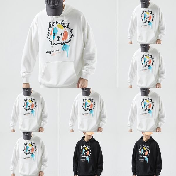 long-sleeved hooded men's autumn korean style coat sweatersweater sweater fashion printing graffiti loose large size handsome casual co, Black
long-sleeved hooded men's autumn korean style coat sweatersweater sweater fashion printing graffiti loose large size handsome casual co, Black
