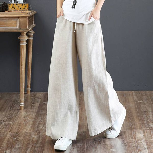 fashion wide leg pants zanzea summer women high waist loose long trousers solid flare pants casual work pantalon streetwear, Black;white
fashion wide leg pants zanzea summer women high waist loose long trousers solid flare pants casual work pantalon streetwear, Black;white