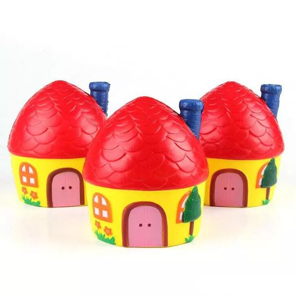 13см squishy мультфильм дом squishies игрушки kawaii животных slow растущие jumbo сожмите телефон подвески снятие стресса дети подарок