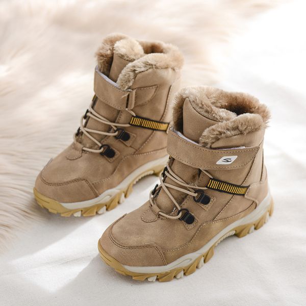 2020 children ankle boots boys girls genuine leather boots autumn winter lace-up snow kids shoes motorcycle, Black;grey
2020 children ankle boots boys girls genuine leather boots autumn winter lace-up snow kids shoes motorcycle, Black;grey