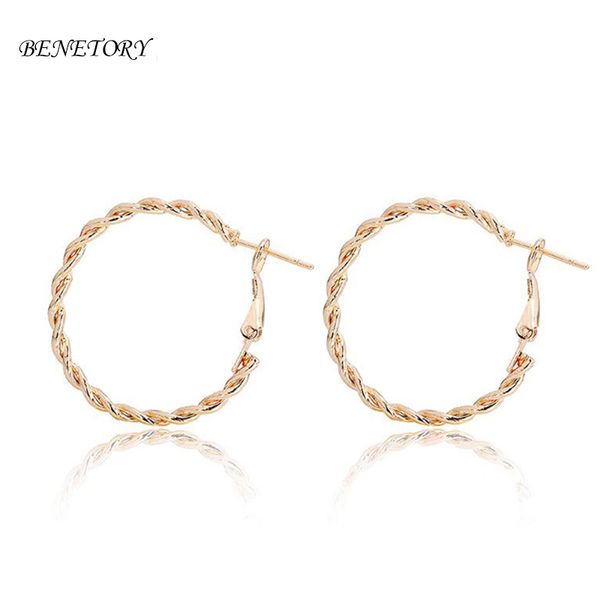 benetory new big circle round hoop earrings for women fashion golden punk charm earrings party jewelry, Golden;silver
benetory new big circle round hoop earrings for women fashion golden punk charm earrings party jewelry, Golden;silver