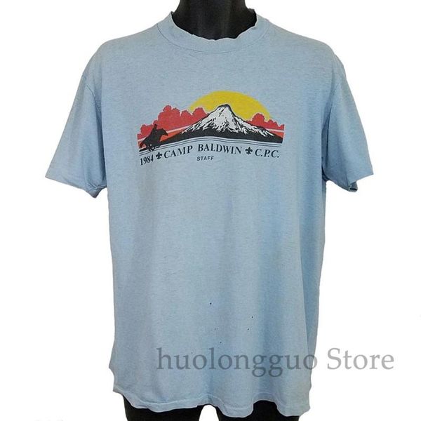 camp baldwin t shirt vtg 80s 1984 staff horse riding oregon destroyed stained holes made in usa mens size l
camp baldwin t shirt vtg 80s 1984 staff horse riding oregon destroyed stained holes made in usa mens size l