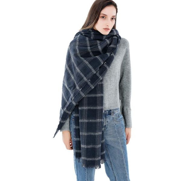 scarves 200*80cm cashmere imitation shawl scarf autumn winter men foulard square hijab ladies wrap muffler pareo female, Blue;gray
scarves 200*80cm cashmere imitation shawl scarf autumn winter men foulard square hijab ladies wrap muffler pareo female, Blue;gray