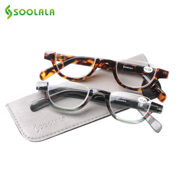 sunglasses soolala semi-rimless small reading glasses women presbyopic for readers eyeglasses +1.0 1.5 2.0 2.5 3.0 3.5 4.0, White;black
sunglasses soolala semi-rimless small reading glasses women presbyopic for readers eyeglasses +1.0 1.5 2.0 2.5 3.0 3.5 4.0, White;black