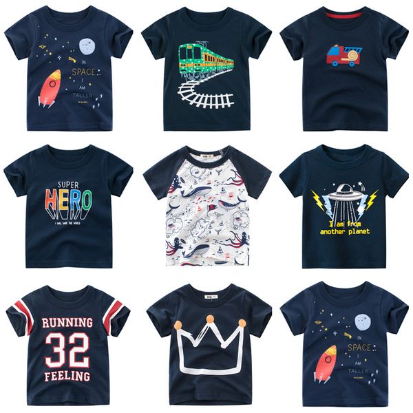 baby new summer kids cartoon t shirt children for boys short sleeve boys cotton shirts, Blue
baby new summer kids cartoon t shirt children for boys short sleeve boys cotton shirts, Blue