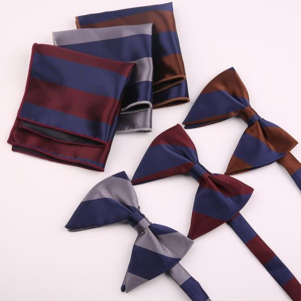 neck ties linbaiway men's big bowtie handkerchief set for men striped polyester bow tie pocket square gift tuxedo custom logo, Blue;purple
neck ties linbaiway men's big bowtie handkerchief set for men striped polyester bow tie pocket square gift tuxedo custom logo, Blue;purple