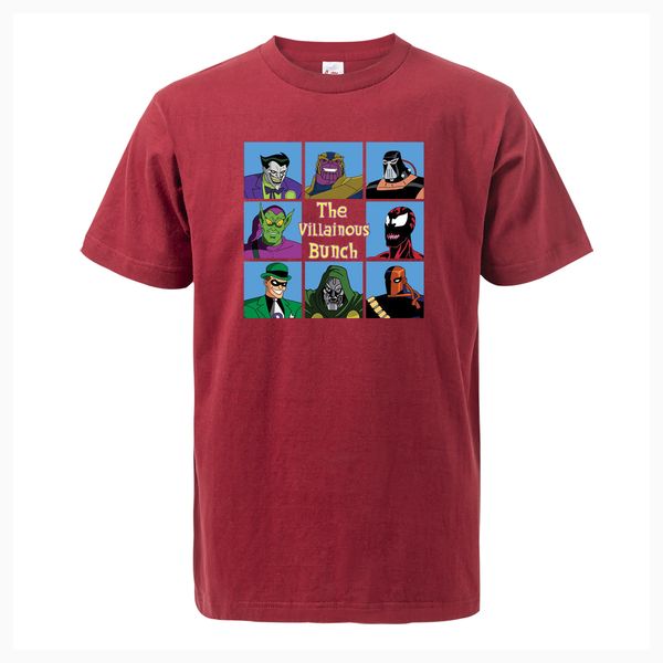 2020 summer the villainous bunch thanos joker men t-shirt creative letters print classic casual o-neck hip hop streetwear
2020 summer the villainous bunch thanos joker men t-shirt creative letters print classic casual o-neck hip hop streetwear