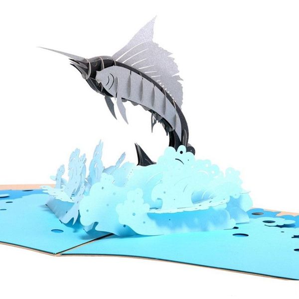 3d fish cards invitations pop up postcards origami paper wish greeting holiday gift family friend
3d fish cards invitations pop up postcards origami paper wish greeting holiday gift family friend