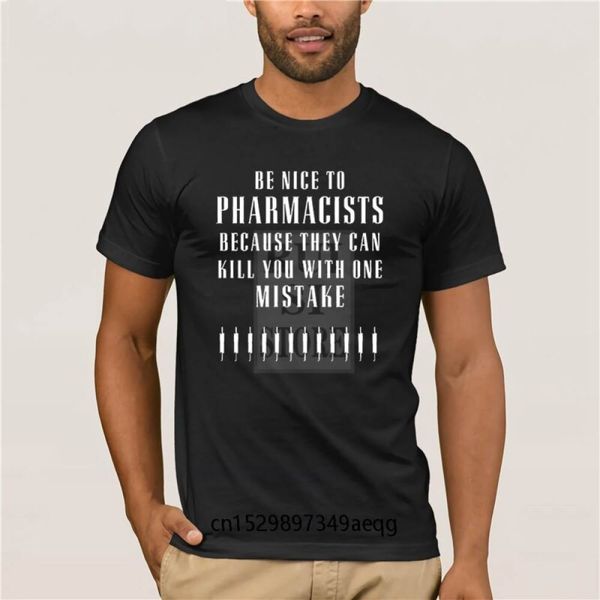 Personality T shirt fashion hot short be nice to pharmacist style crew neck tee shirt for men
Personality T shirt fashion hot short be nice to pharmacist style crew neck tee shirt for men