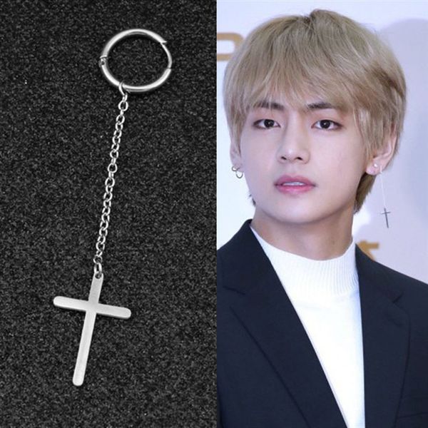popular kpop mall hanging cross earrings for women simple ear piercing huggie korean earrings bohemia bijoux brincos, Golden;silver
popular kpop mall hanging cross earrings for women simple ear piercing huggie korean earrings bohemia bijoux brincos, Golden;silver