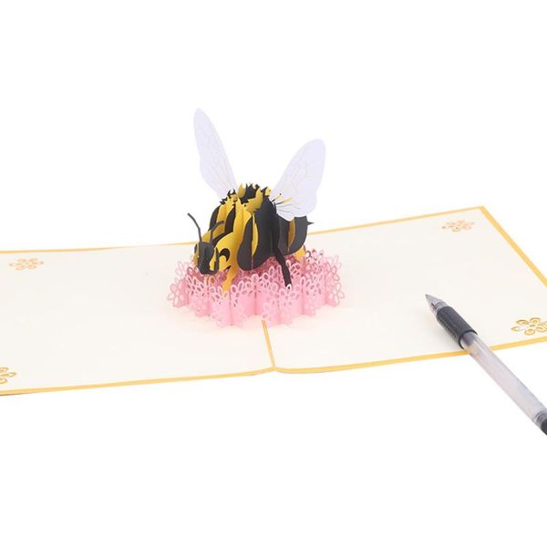 3d pops up cards bee flower greeting cards handmade birthday postcard halloween wedding birthday party for kids gift
3d pops up cards bee flower greeting cards handmade birthday postcard halloween wedding birthday party for kids gift