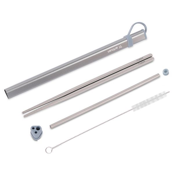 titanium chopsticks set with chopsticks storage tubes aluminum box carrying case drinking straw cleaning brush cutlery set 4pcs t200227
titanium chopsticks set with chopsticks storage tubes aluminum box carrying case drinking straw cleaning brush cutlery set 4pcs t200227